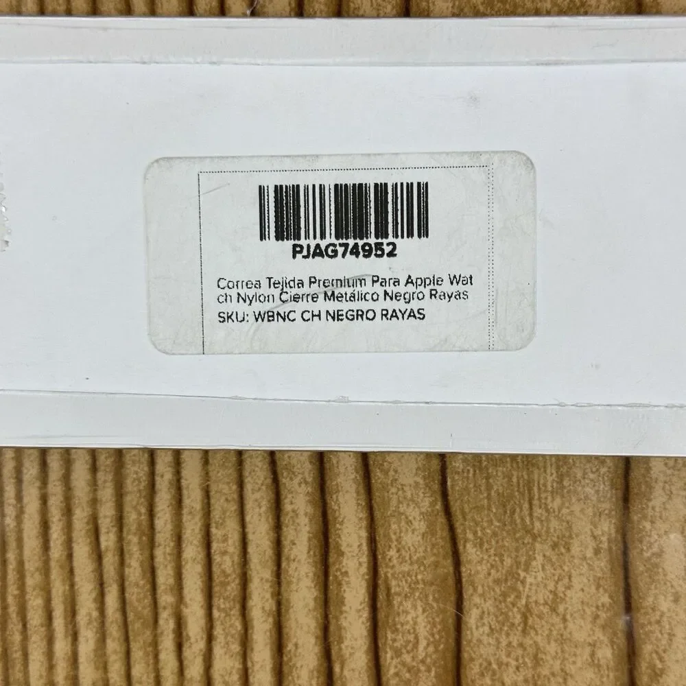 Apple Watch Band 38 40 41 42mm Nylon Sport Strap Black Gray Stripe New‎